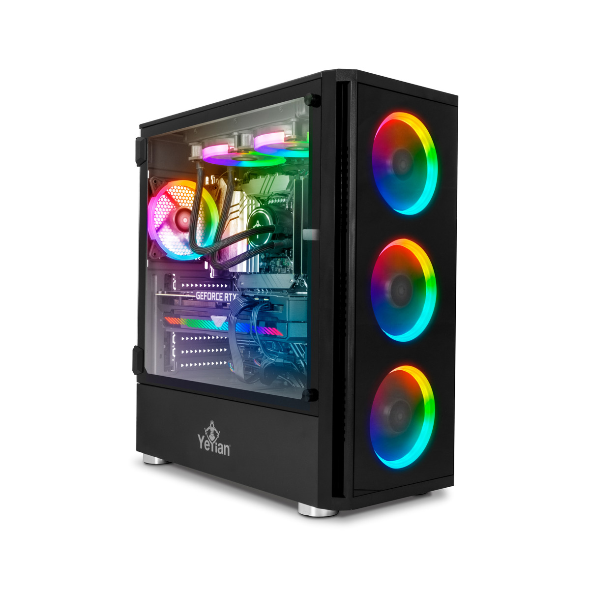 

Yeyian Yari X24 Liquid Gaming, i7-12700KF, 32GB,1TB SSD+2TB HDD,RTX 3070 Ti,W11H