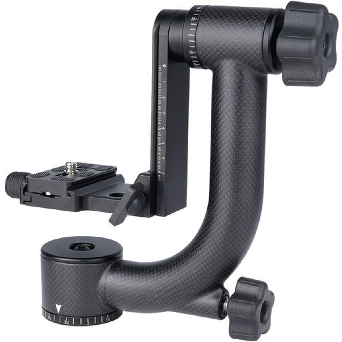 YELANGU A19 Carbon Fiber DSLR Camera Gimbal Tripod Head 850002358384 eBay