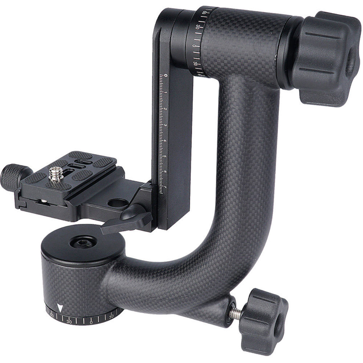 YELANGU A19 Carbon Fiber DSLR Camera Gimbal Tripod Head 850002358384 eBay