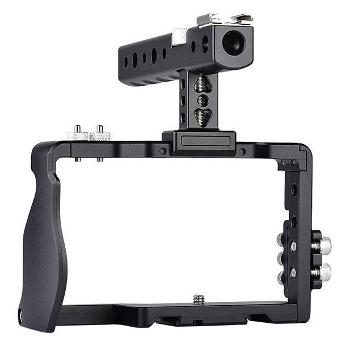 

YELANGU Camera Cage with Top Handle for Sony a6300/a6500 Camera