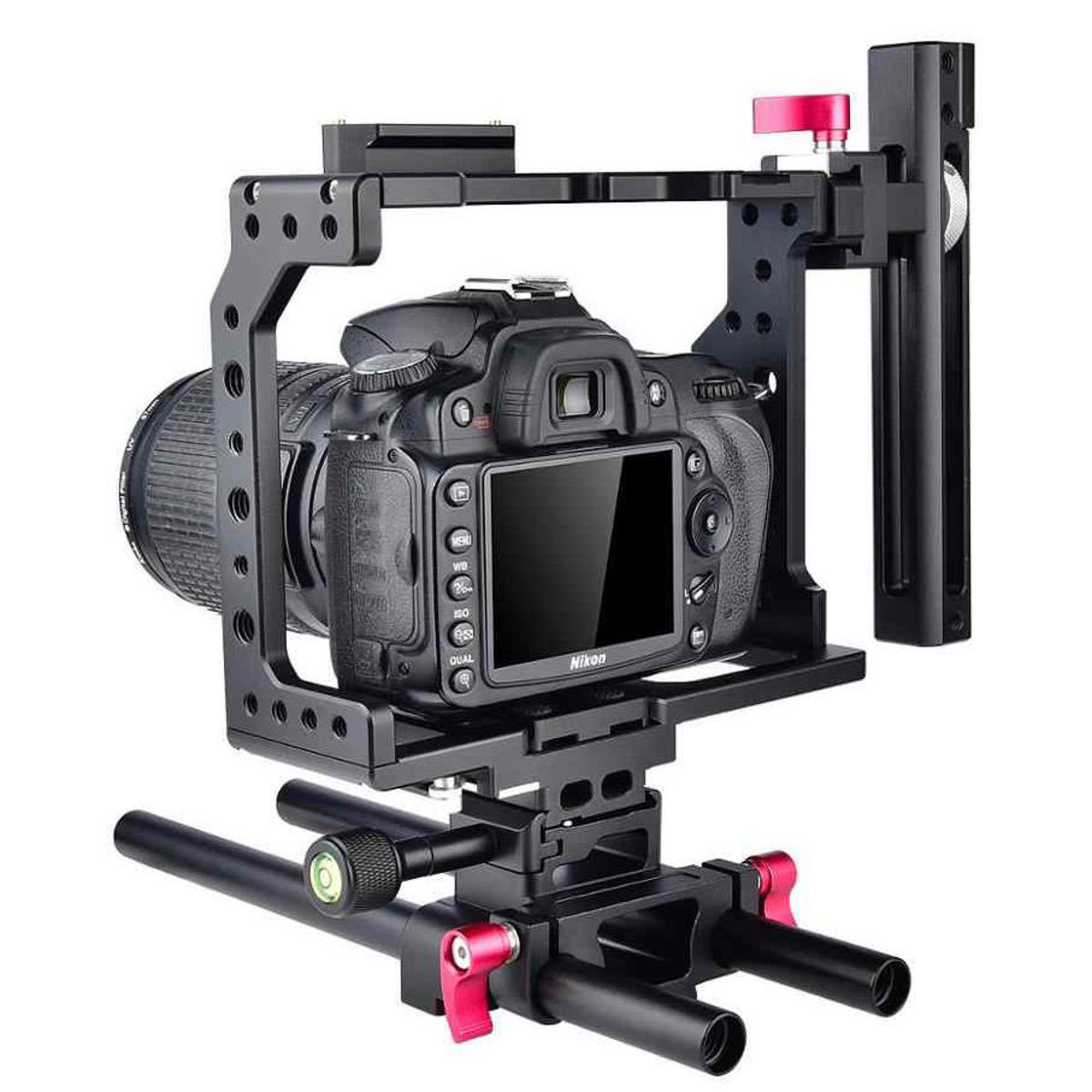 

YELANGU C8 Universal DSLR Camera Cage without Top Handle & Base Plate for Canon