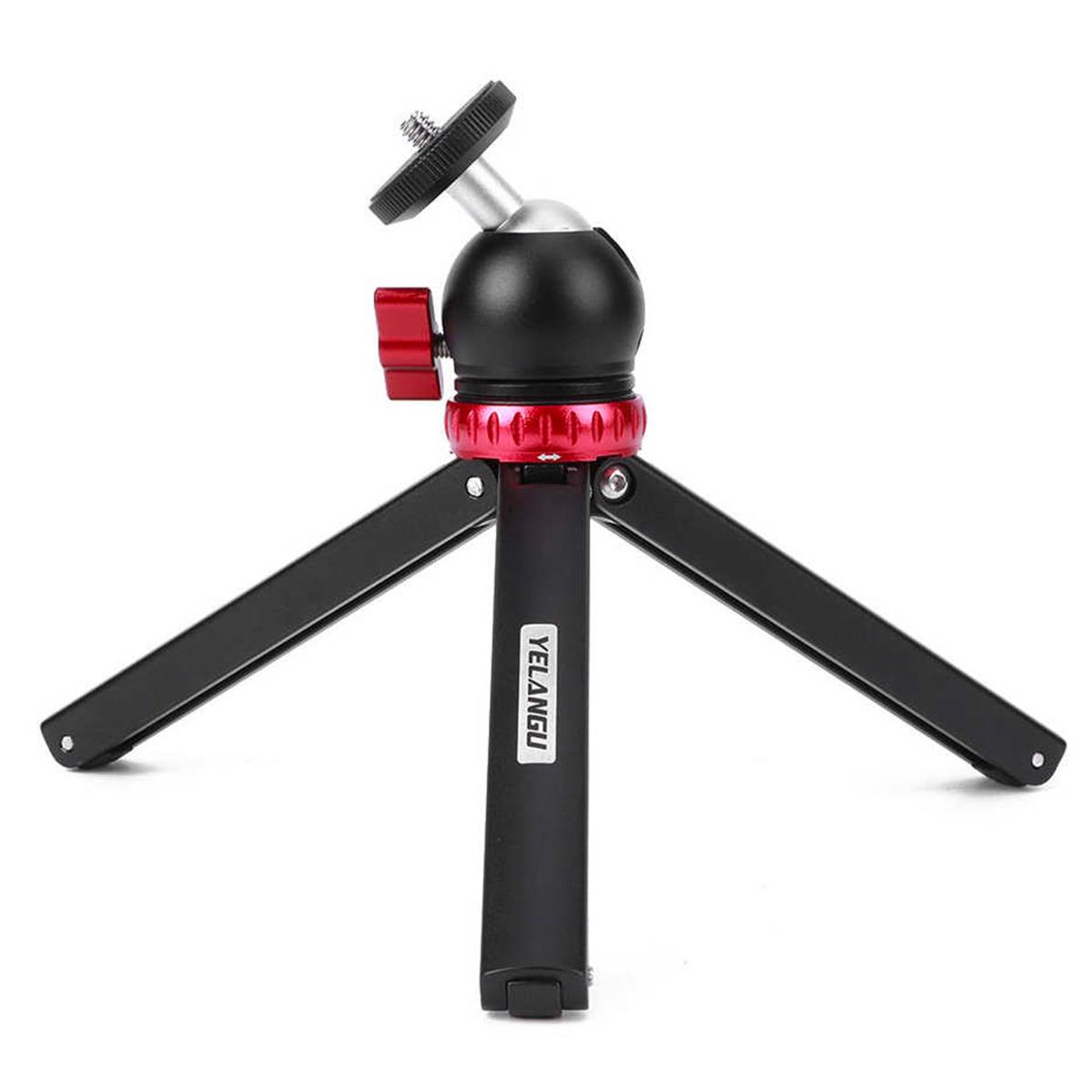 

YELANGU T1 Aluminum Mini Desktop Tripod with Spehrical Ball Head