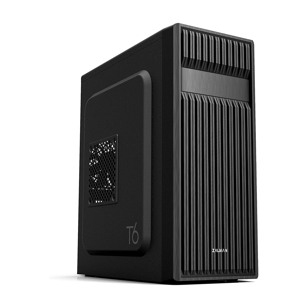 Photos - Computer Case Zalman Cases T6 ATX Mid-Tower , Black