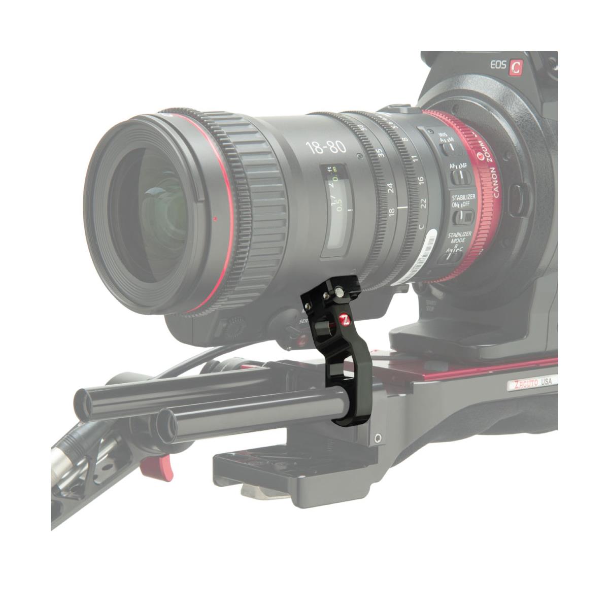 Image of Zacuto Lens Support for Canon 18-80 Lens