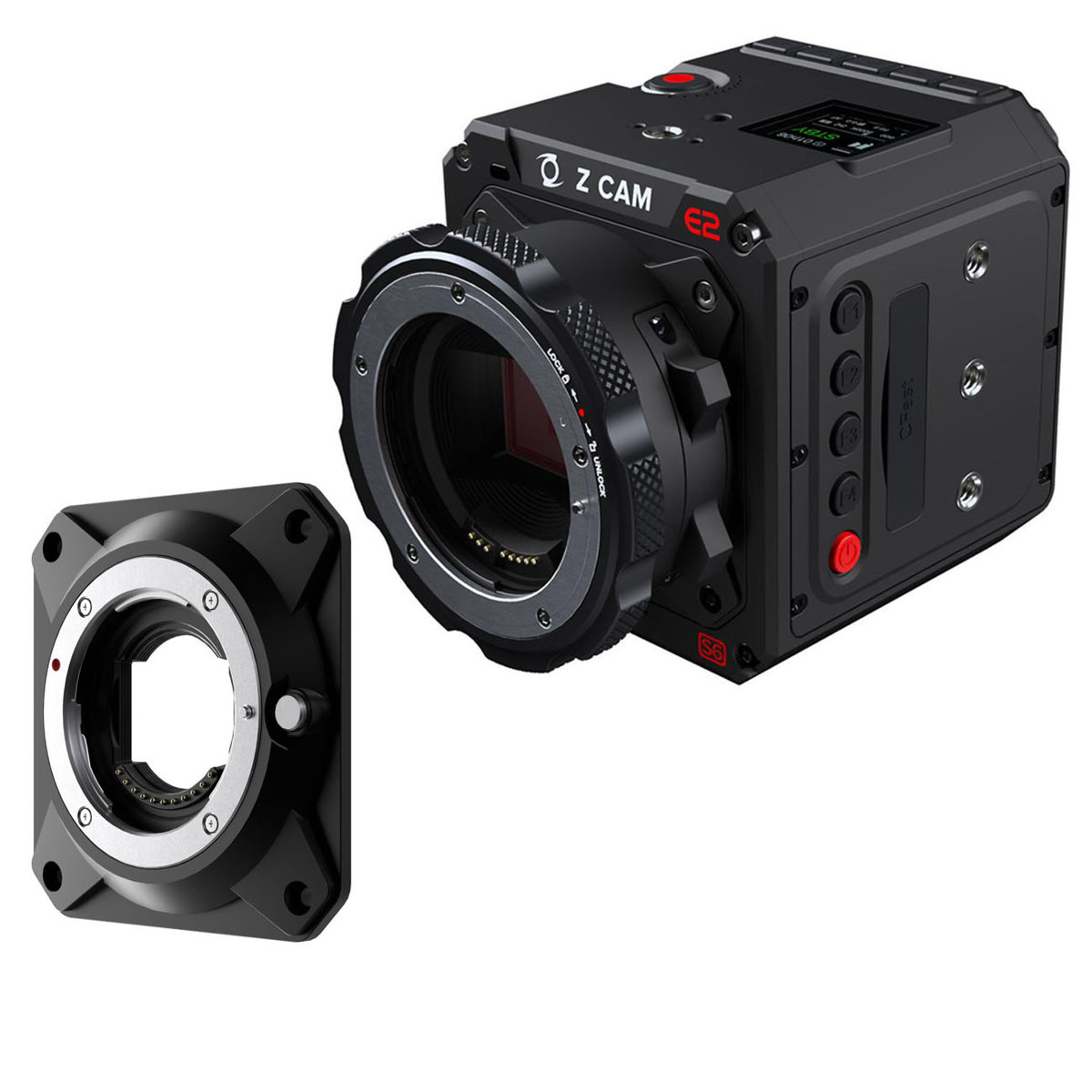 

Z CAM E2-S6 Pro Super 35mm 6K Cinema Camera, EF Mount W/Z CAM ITC MFT Lens Mount