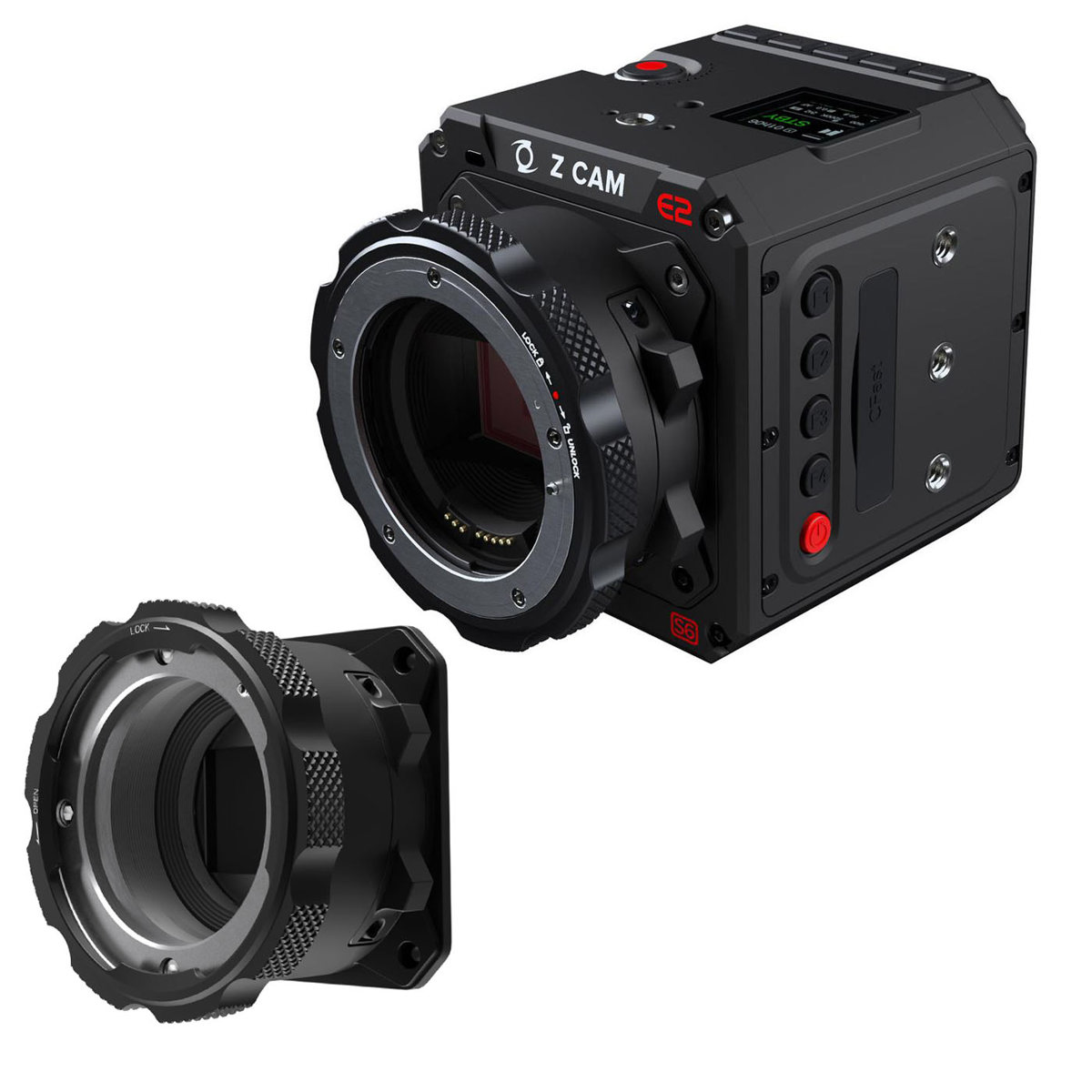 

Z CAM E2-S6 6K Cinema Camera EF Mount, with Interchangeable PL Lens Mount