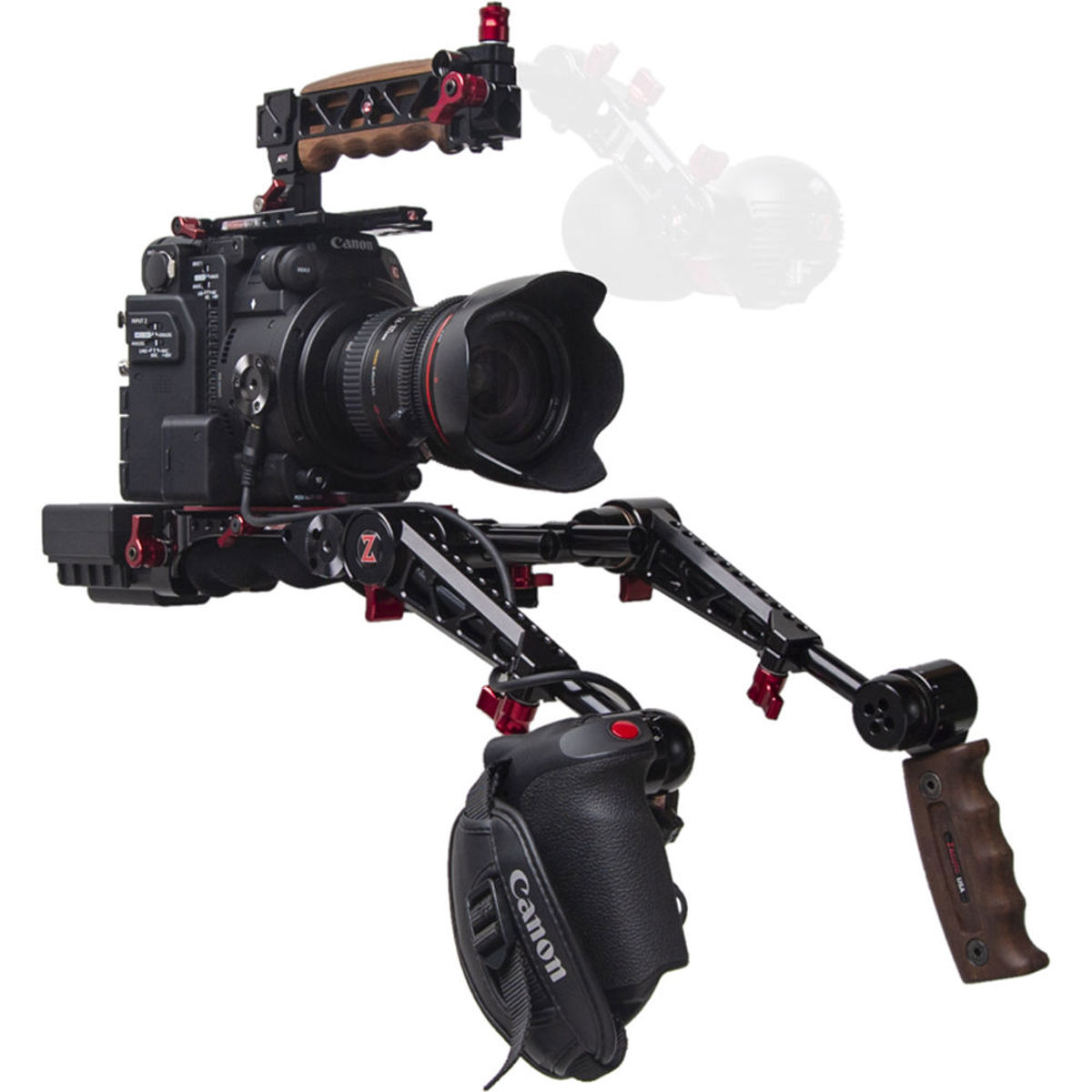 

Zacuto EVF Recoil Pro Rig with Dual Trigger Grips for Canon C200 Camera