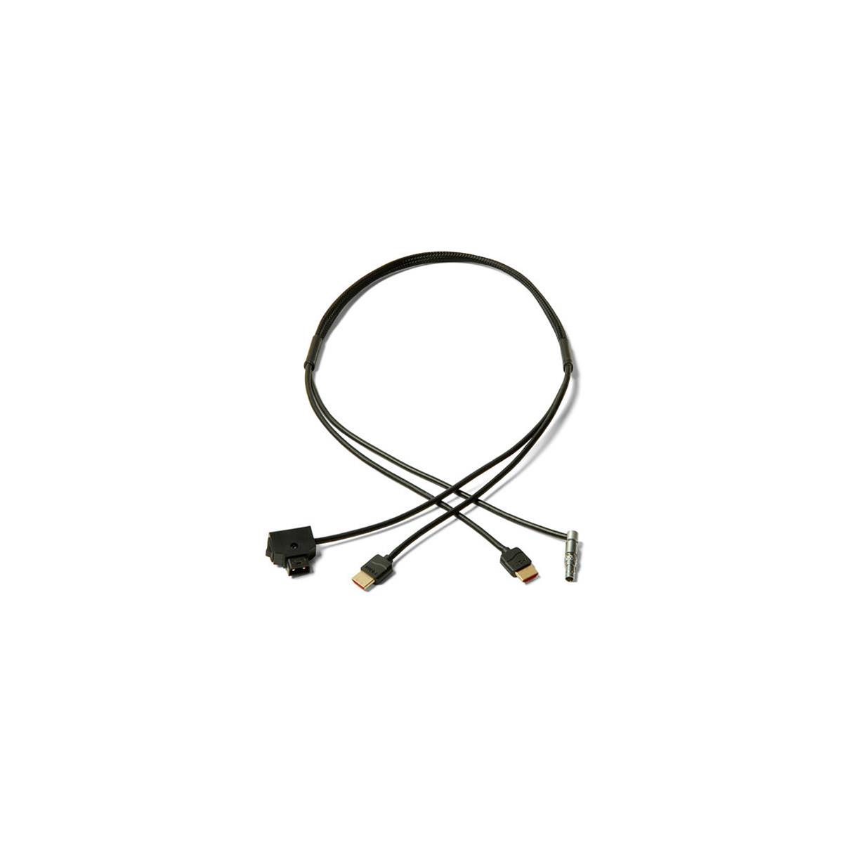 Zacuto 4-контактный Lemo-совместимый кабель питания и видеокабель HDMI с выключателем питания #ZHPVC