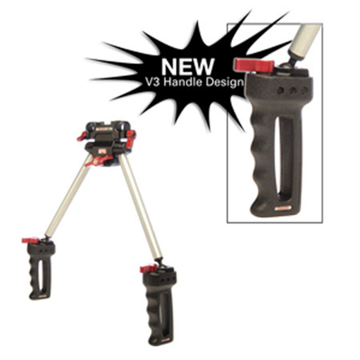 

Zacuto Z-LSHK-V3 Zgrips V3 Lightweight Handgrips f/15mm Rods w/60mm spacing