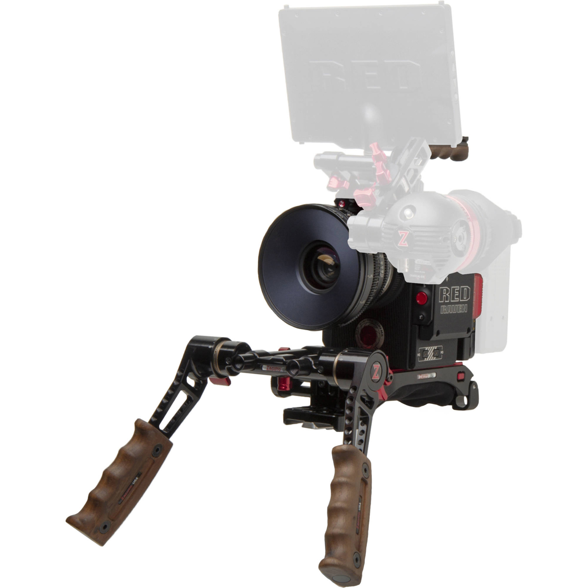 

Zacuto EVF Recoil Shoulder Rig with Dual Trigger Grips for RED DSMC2 Camera Body