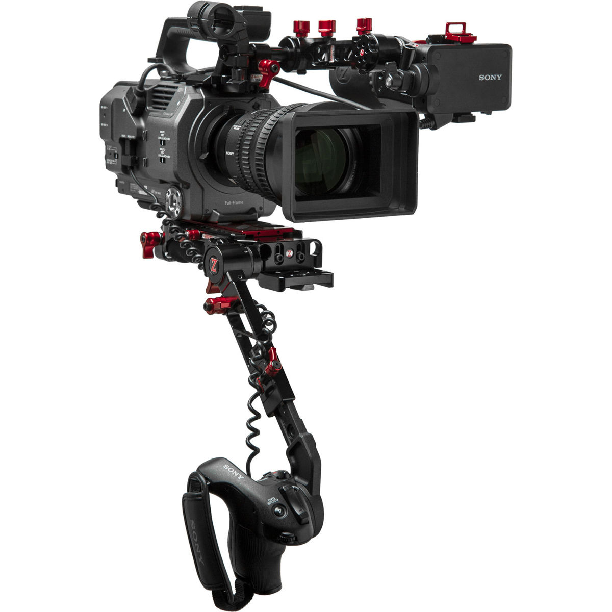 

Zacuto Sony FX9 Recoil Pro, Includes VCT Pro Baseplate, FX9 Trigger Grips