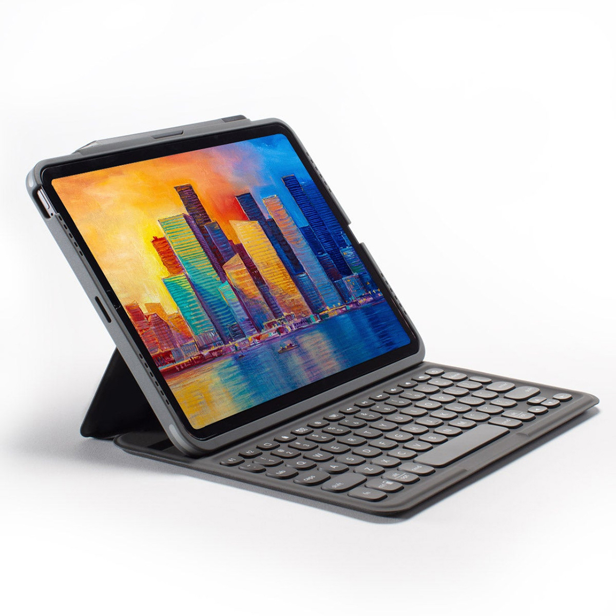 

Zagg Pro Keys Wireless Keyboard and Case for iPad Pro 12.9" 3/4/5/6th Gen, Black