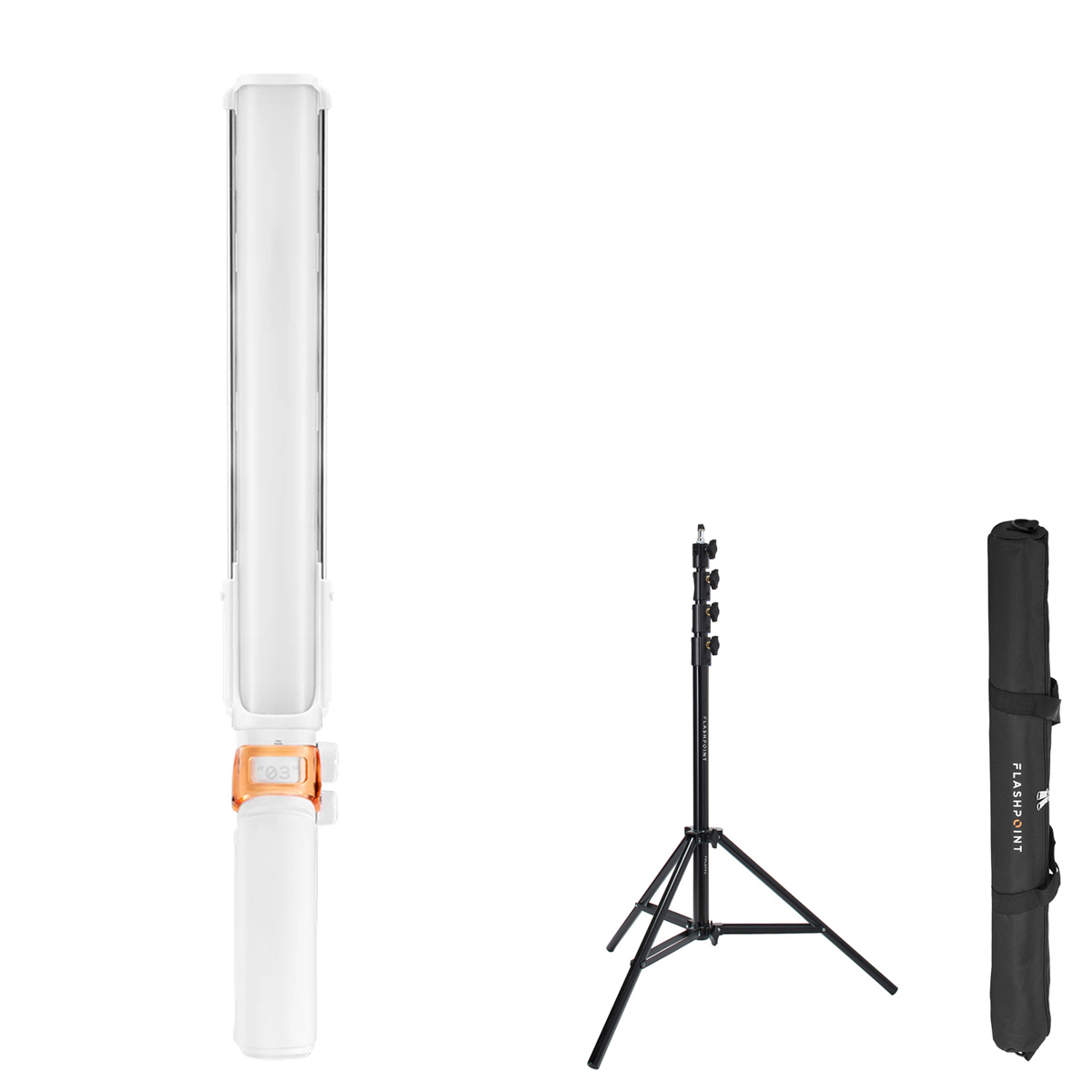 

Zhiyun FIVERAY V60 60W Bi-Color LED Wand Combo Kit, White, with 9.5' Light Stand