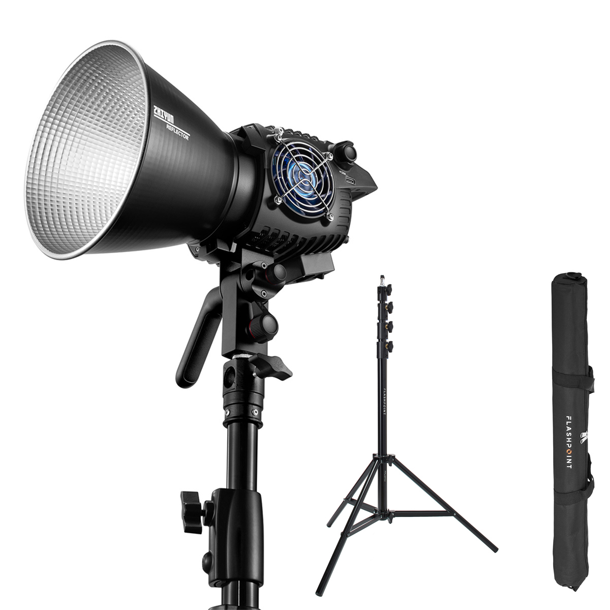 

Zhiyun MOLUS B100 100W Bi-Color LED Monolight, Bundle with 9.5' Pro Light Stand
