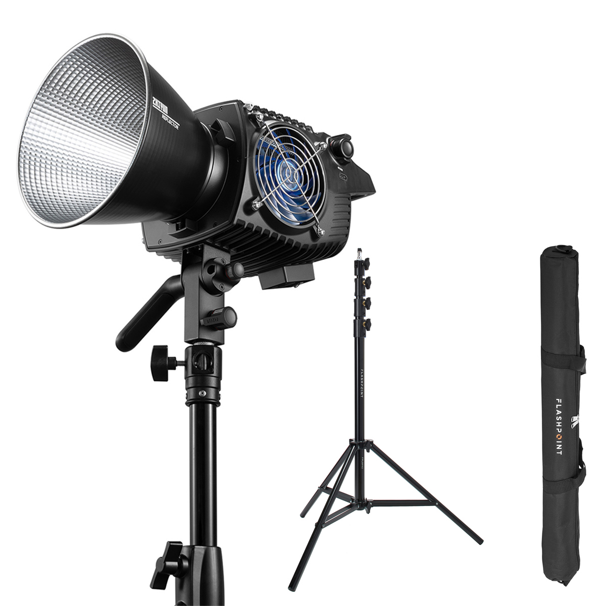 

Zhiyun MOLUS B300 300W Bi-Color LED Monolight, Bundle with 9.5' Pro Light Stand