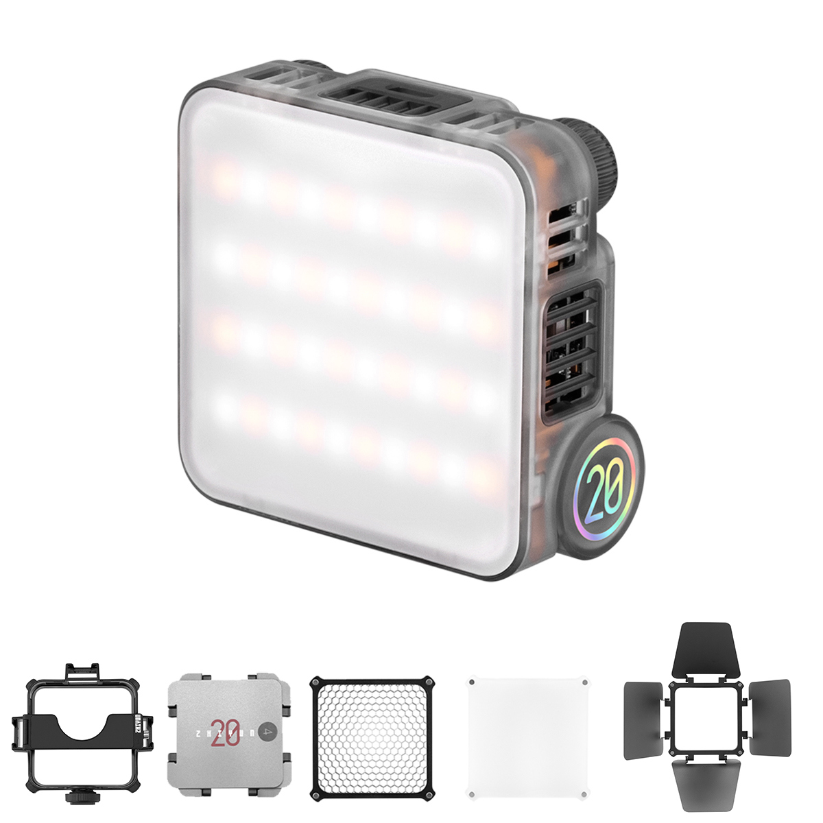 

Zhiyun FIVERAY M20 20W Bi-Color Pocket LED Light Combo