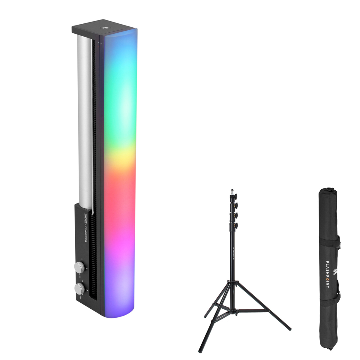 

Zhiyun CINEPEER C100 1.2' 100W Portable RGBWW LED Wand, w/9.5' Pro Light Stand