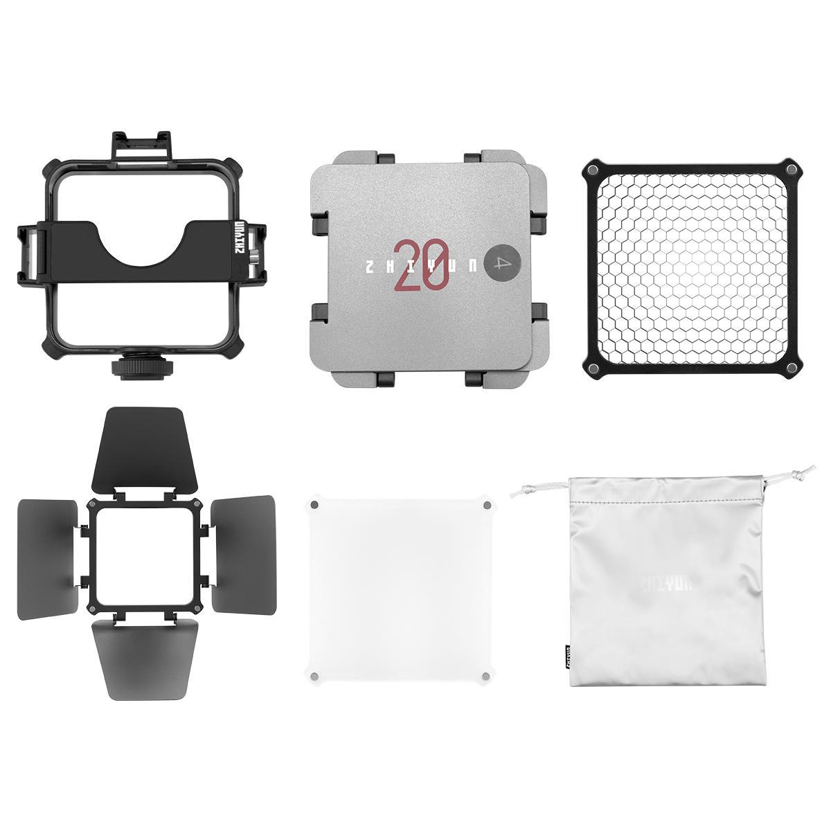 

Zhiyun Accessory Pack for M20 Series Lights, Open Box