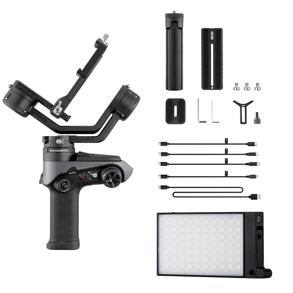 

Zhiyun Weebill 2 Handheld Gimbal Stabilizer with Flashpoint RGB Light