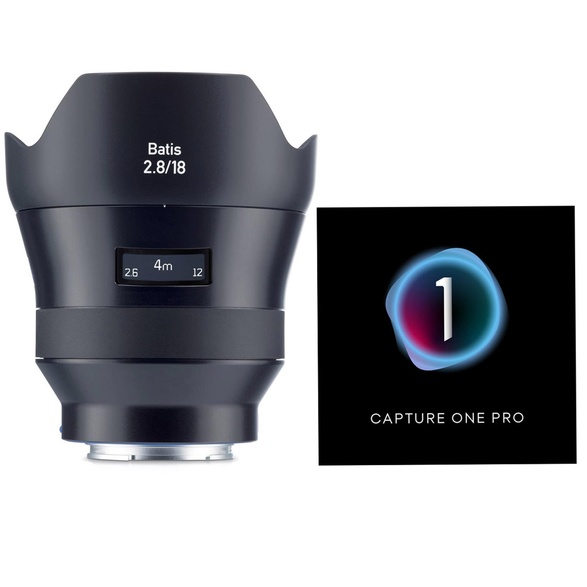

Zeiss 18mm f/2.8 Batis Series Lens for Sony E with Capture One 23 Pro Key Card
