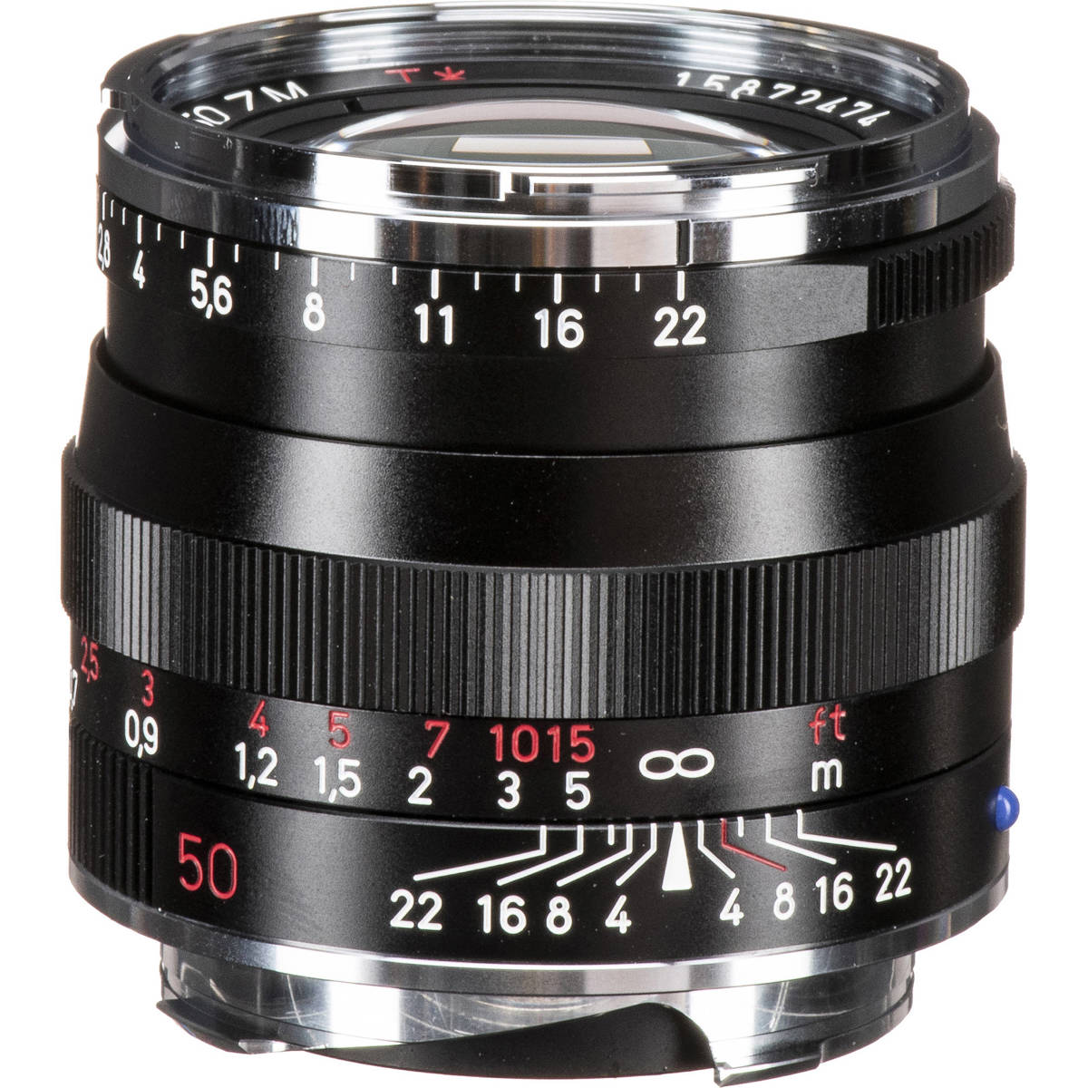 

Zeiss 50mm f/2.0 Planar T* ZM Lens for Leica M, Black