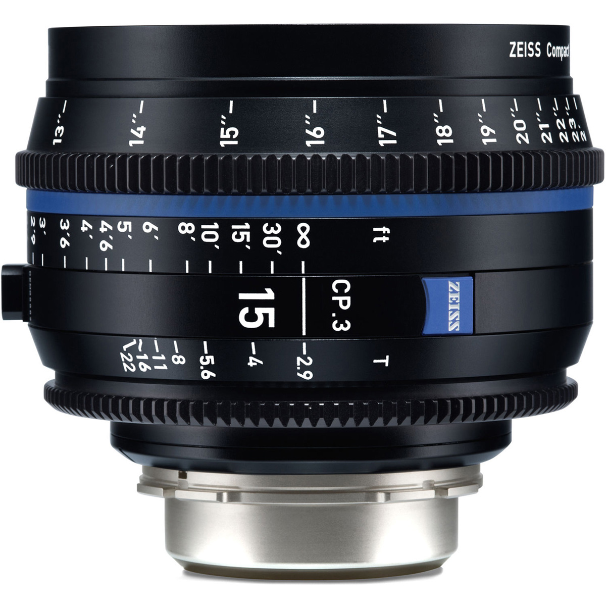 

Zeiss CP.3 15mm T2.9 Compact Prime Cine Lens for Nikon F, Meter