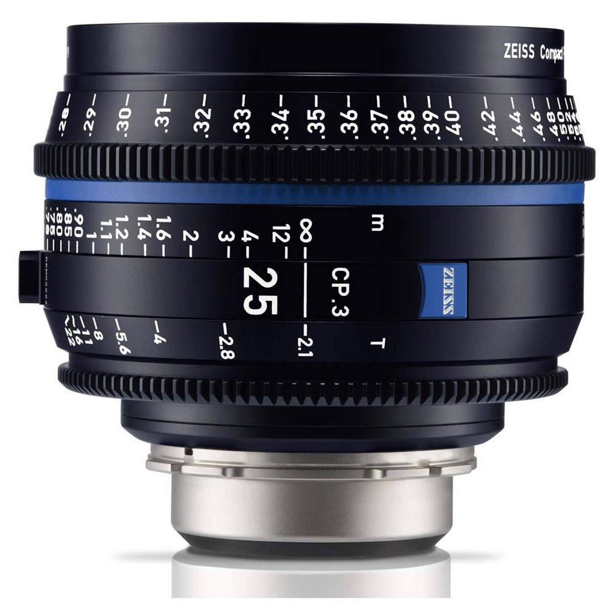 

Zeiss CP.3 25mm T2.1 Compact Prime Cine Lens for Sony E, Meter