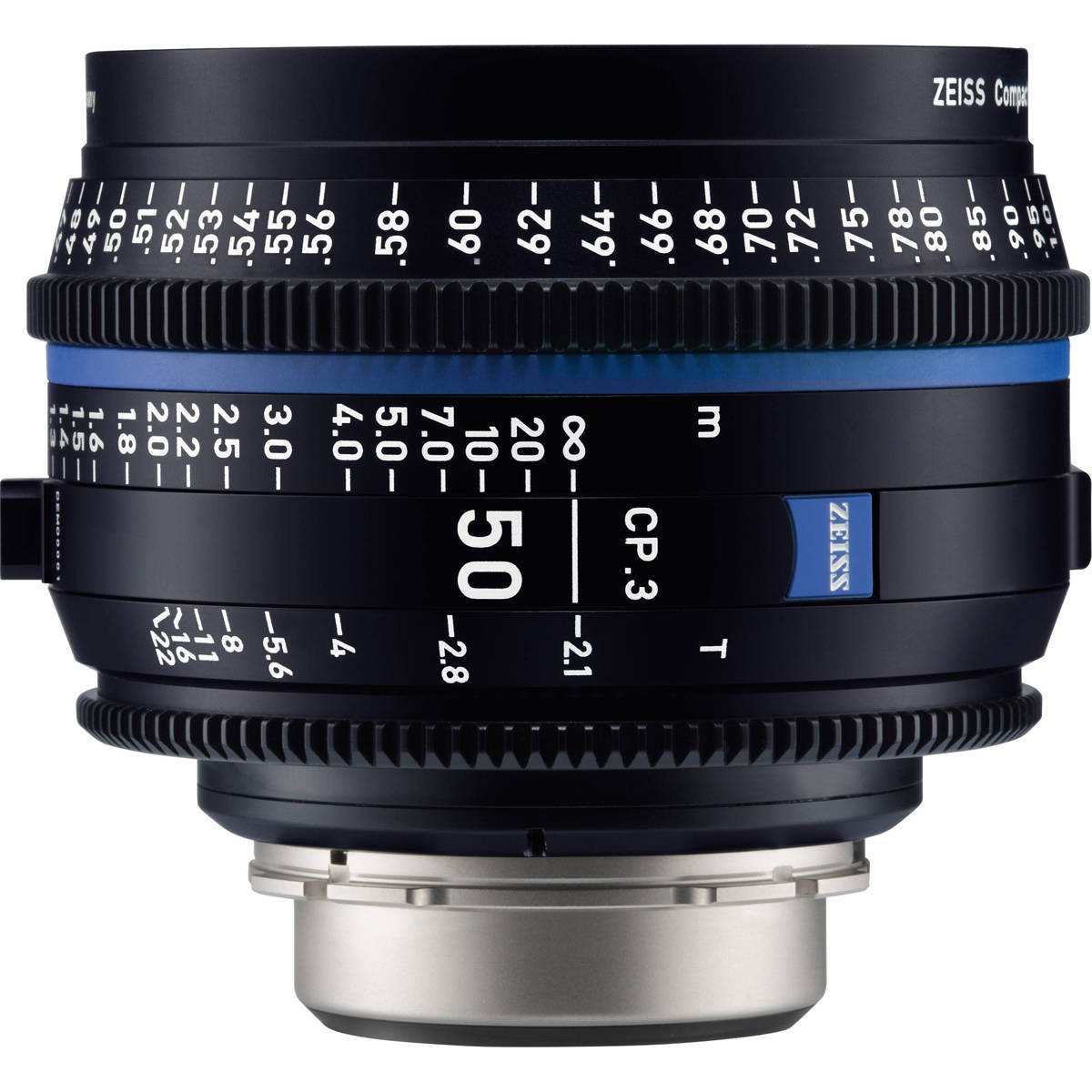 

Zeiss CP.3 50mm T2.1 Compact Prime Cine Lens for Canon EF, Feet