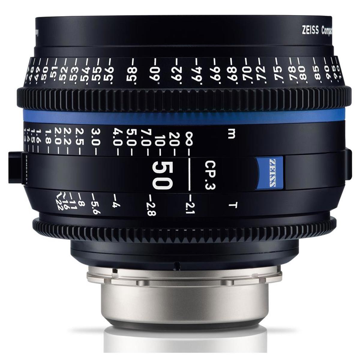 

Zeiss CP.3 50mm T2.1 Compact Prime Cine Lens for Canon EF, Meter