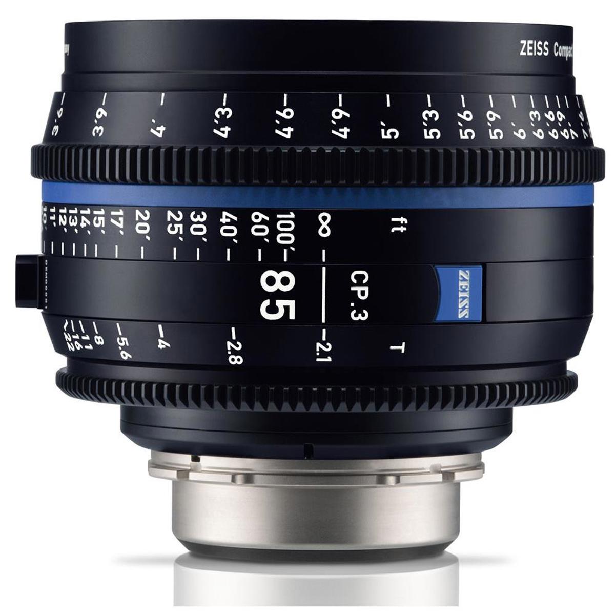 

Zeiss CP.3 85mm T2.1 Compact Prime Cine Lens for Nikon F, Meter