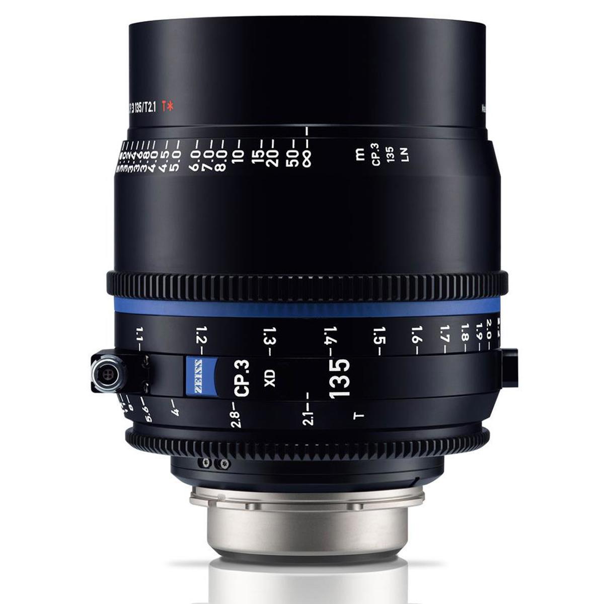 

Zeiss CP.3 XD 135mm T2.1 Compact Prime Cine Lens for PL Mount, Meter