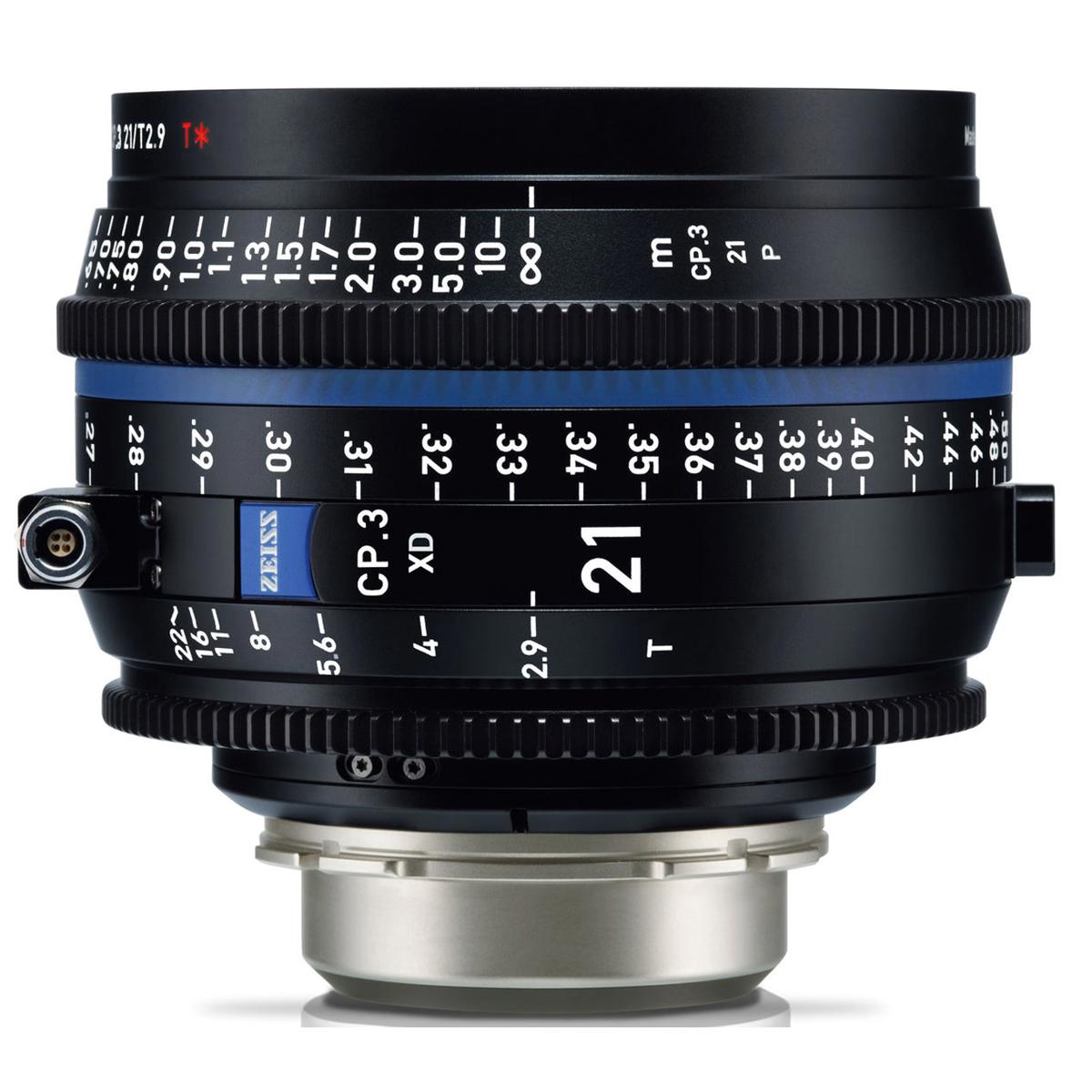 

Zeiss CP.3 XD 21mm T2.9 Compact Prime Cine Lens for PL Mount, Meter