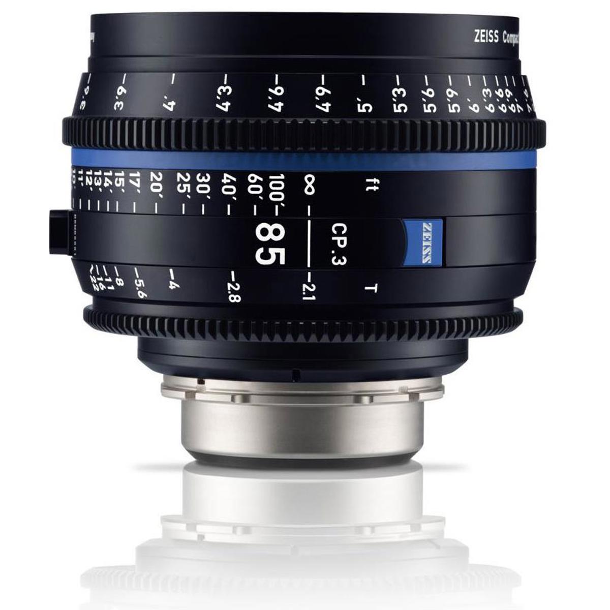 

Zeiss CP.3 XD 85mm T2.1 Compact Prime Cine Lens for PL Mount, Meter