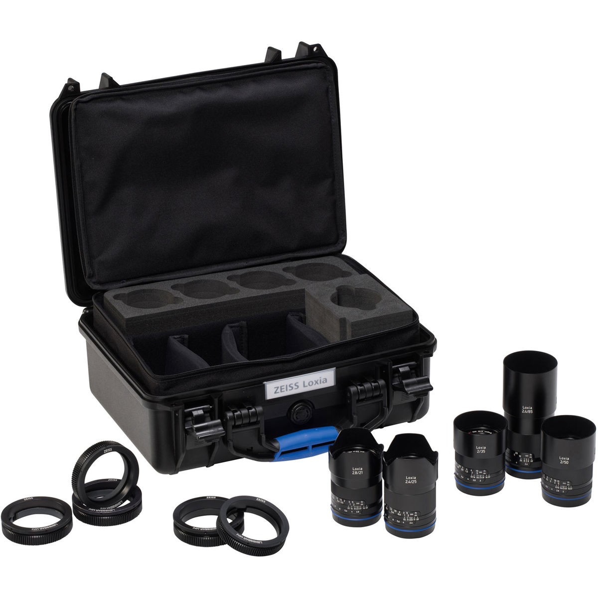 

Zeiss Loxia 5 Lens Bundle, Includes 21mm, 25mm, 35mm, 50mm, 85mm Lens for Sony E