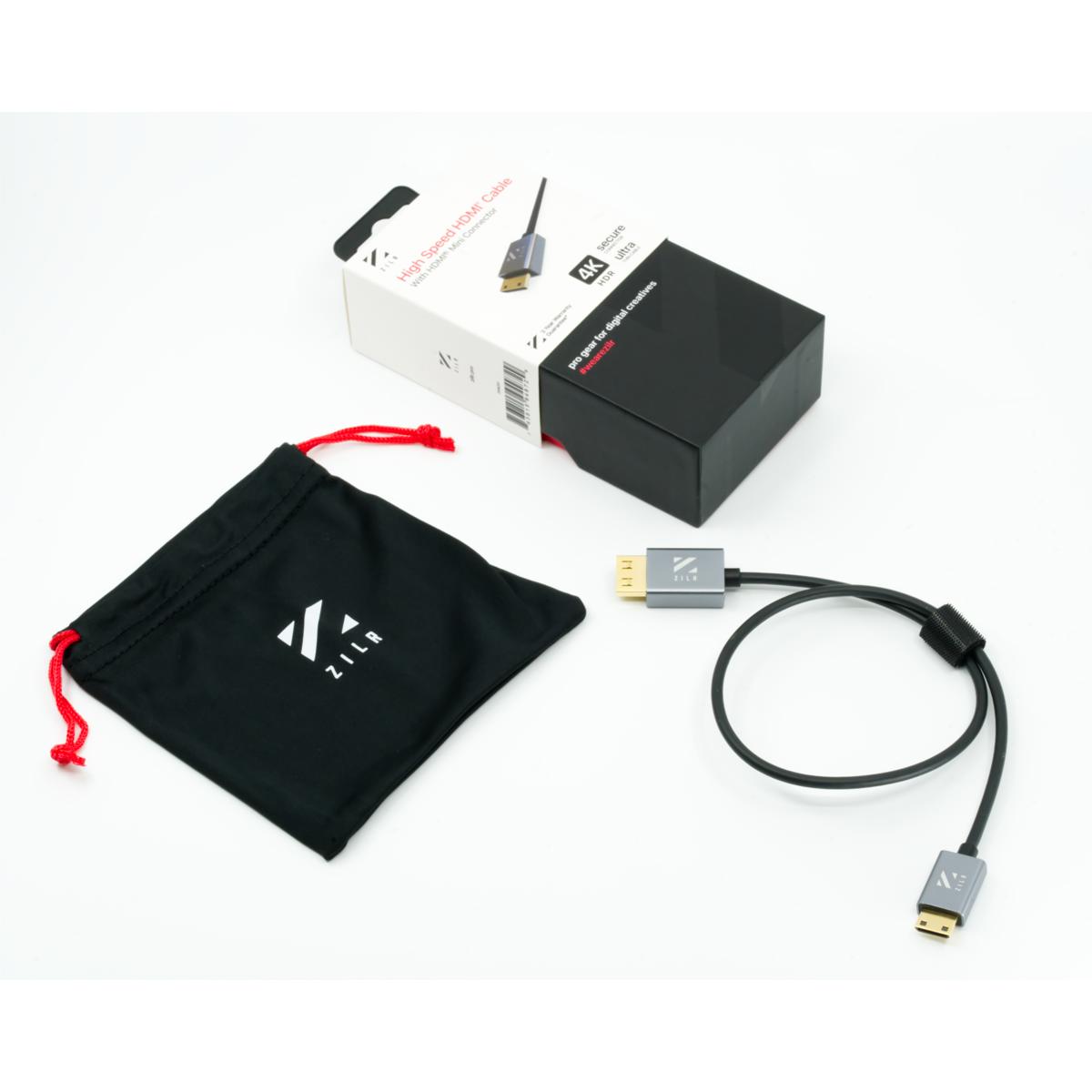 

ZILR 3.3' High Speed HDMI Cable with Mini Connector