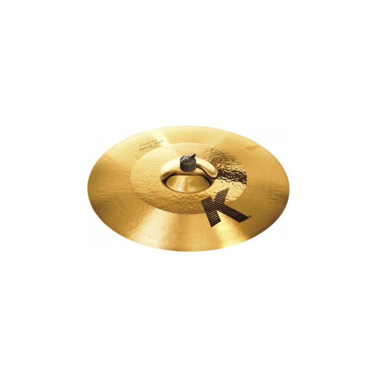 Zildjian 21" K Custom Hybrid Ride Cymbal The larger 21" size provides more projection and overtones than existing 20" size.Designed with one of Japan's top drummers, Akira Jimbo. The unlathed, buffed center provides defined stick attack and strong bell. Outside lathed edge increases spread and crashability.Drawing from the spirit of the legendary K Zildjian range, K Custom cymbals are dark, rich and dry and enable today's drummers to utilize complex K sounds in a more modern musical environment. They feature traditional K hammering, plus a variety of additional modern hammering techniques that produce unique sonic capabilities. Recommended for modern jazz, studio, country and medium rock. K Customs are designed with today's diverse music scene in mind.