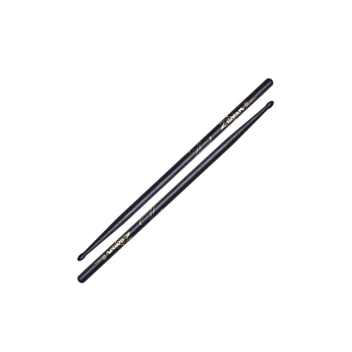 

Zildjian Hickory Series 5A Wood Drumsticks, Pair, Black