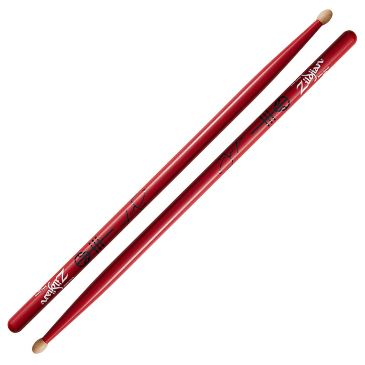 

Zildjian Josh Dun Artist Series Drumsticks, Pair, Red