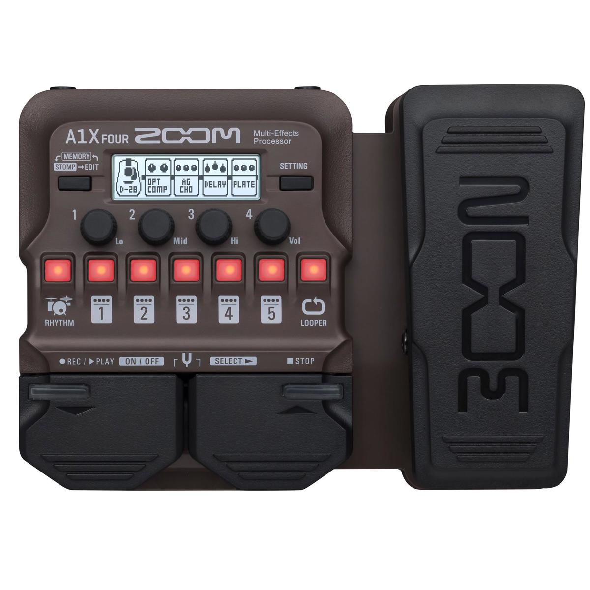 

Zoom A1X Four Multi-Effects Processor with Expression Pedal