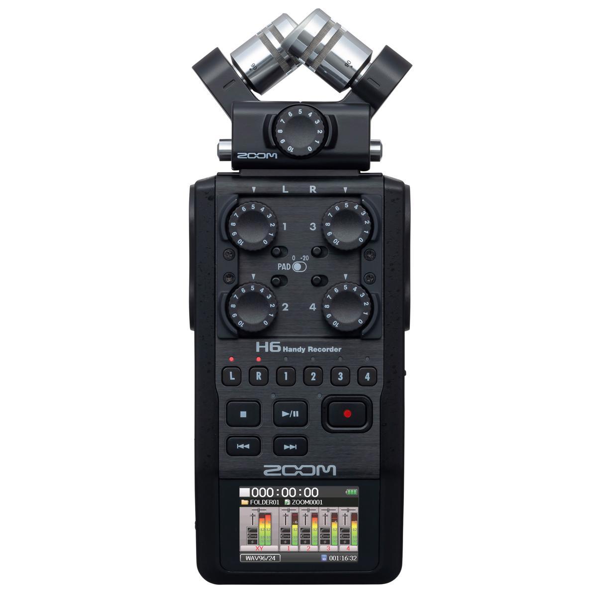 

Zoom H6 All Black Handy Recorder