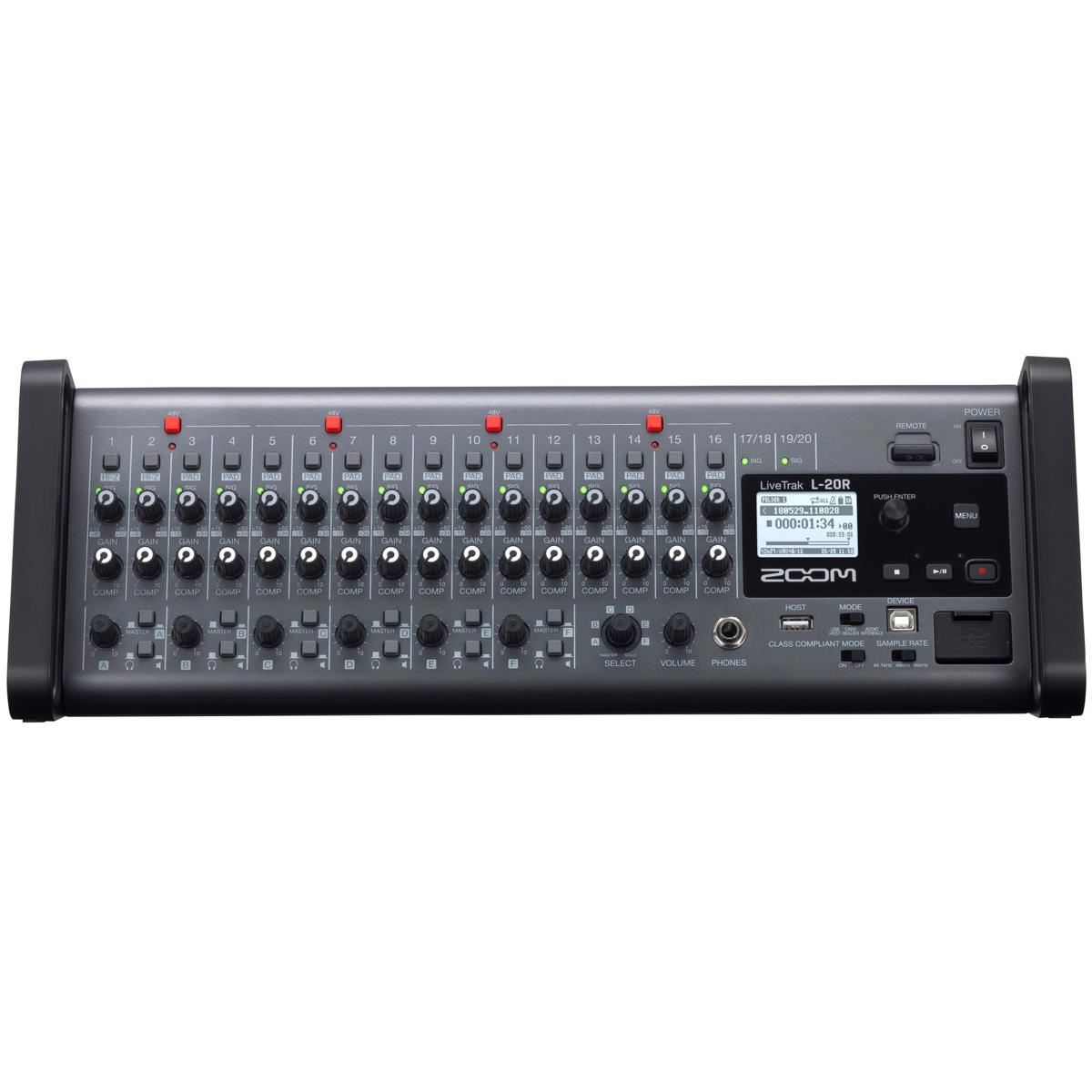 

Zoom LiveTrak L-20R Rack-Mountable Digital Mixer