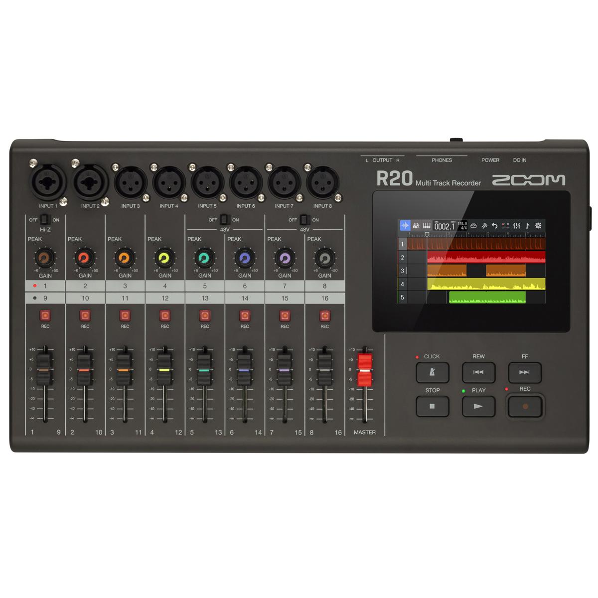 Photos - Portable Recorder Zoom R20 Portable Multitrack Recorder ZR20 