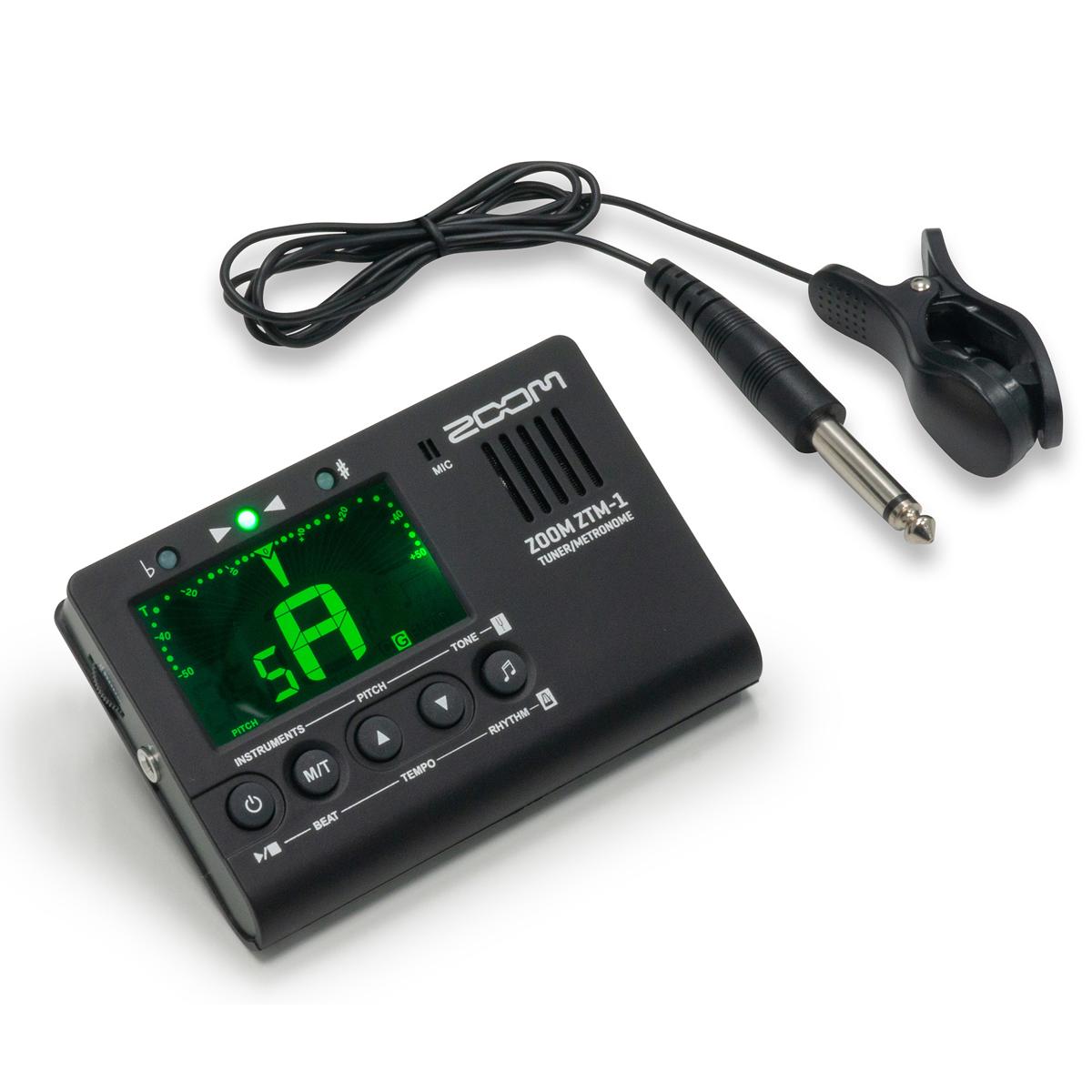 

Zoom ZTM-1 Tuner and Metronome with Tone Generator, Black