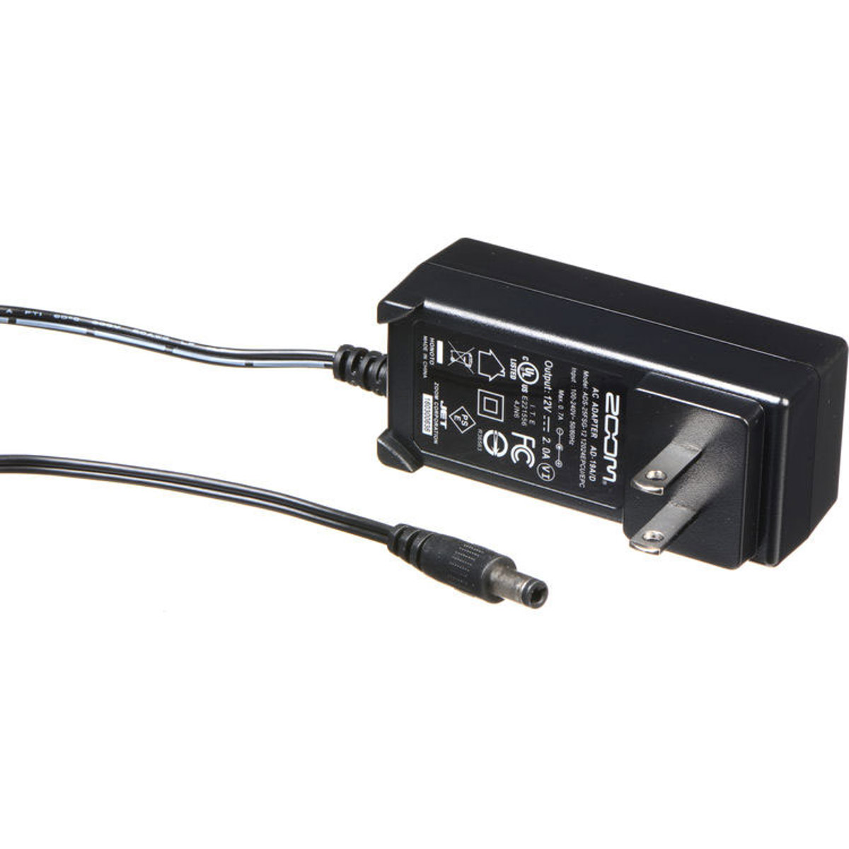 

Zoom AD-19D 12 V AC Adapter for F8, TAC-8 and UAC-8 Devices