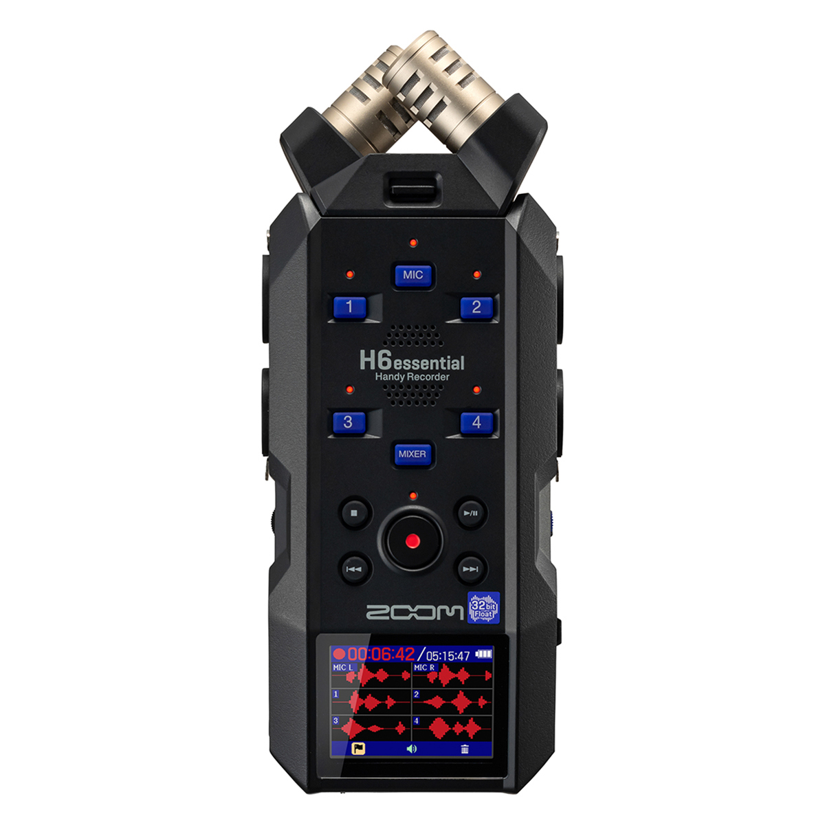 

Zoom H6essential 6-Track 32-Bit Float Handy Recorder
