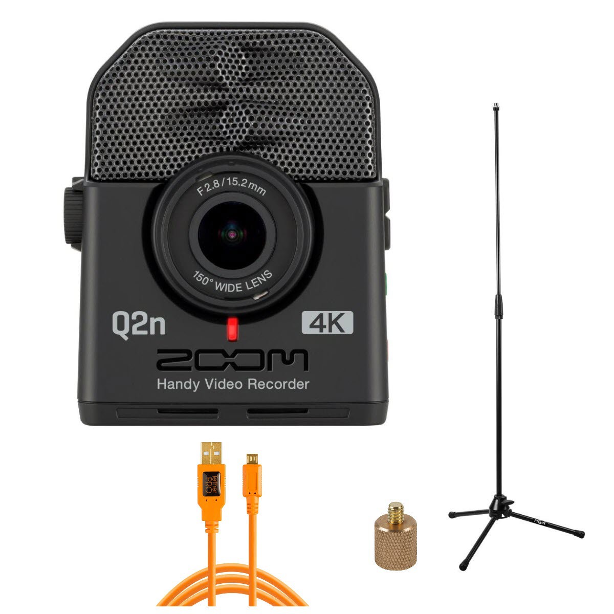 

Zoom Q2n-4K Handy Video Recorder + Live Streaming Kit