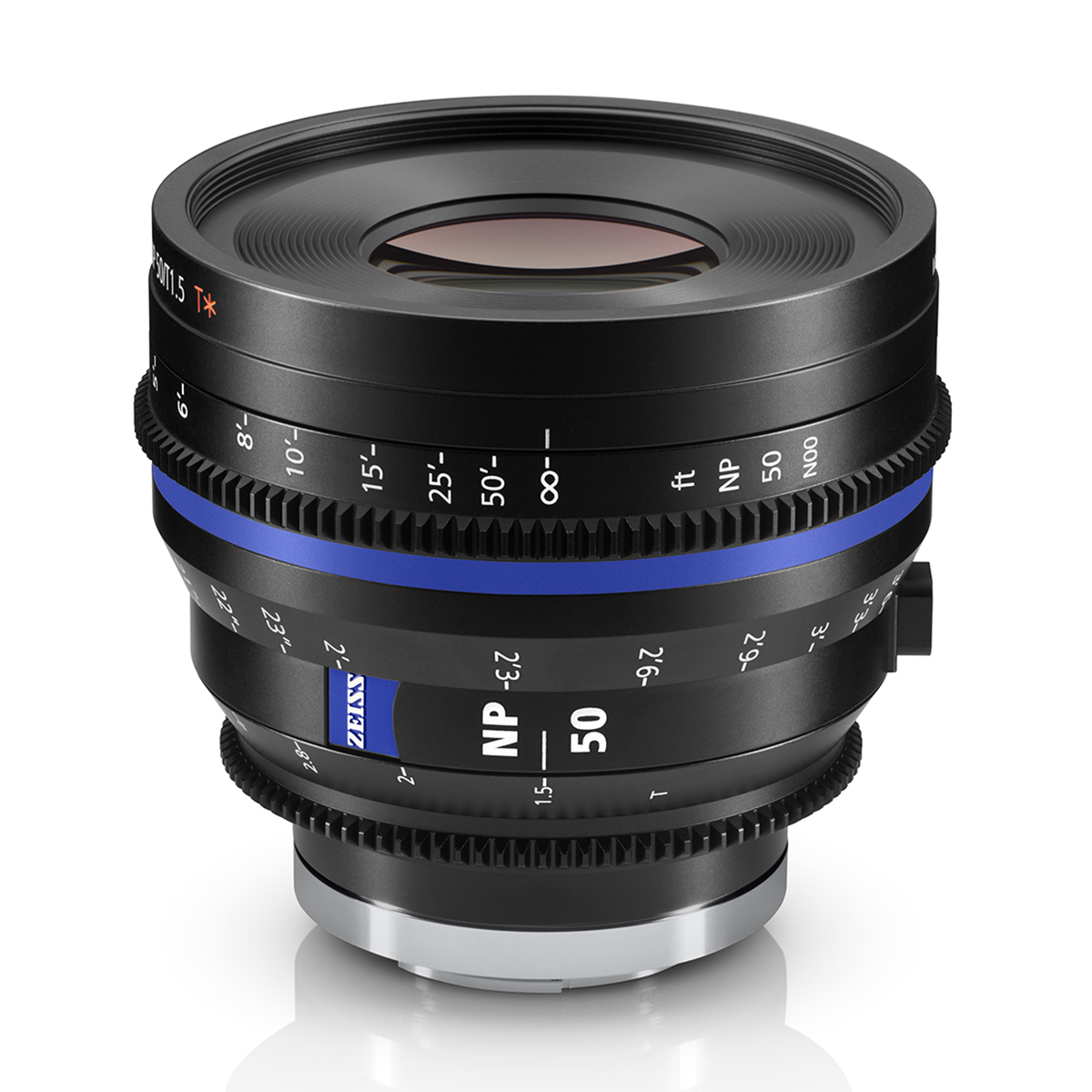 Zeiss Nano T1.5 Prime Cinema Lens for Sony E 50mm Meters