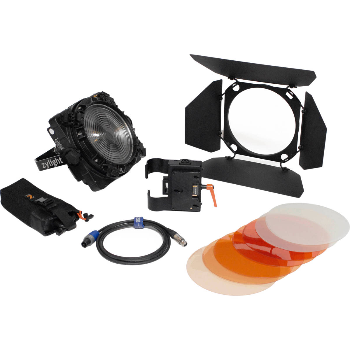 

Zylight F8-200 Daylight LED Fresnel Single Head ENG Kit